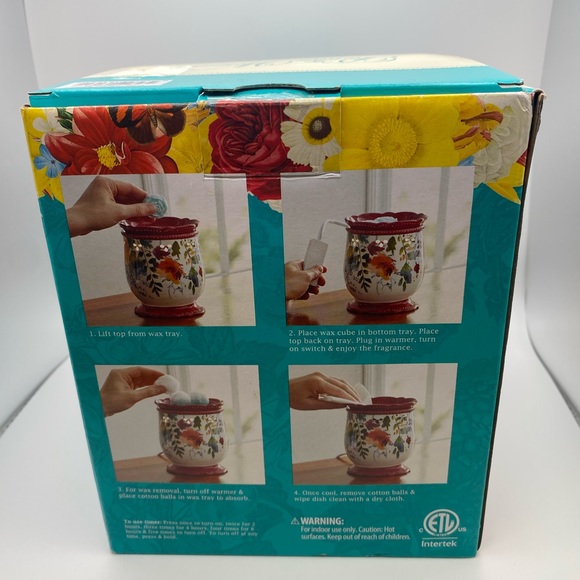 Pioneer Woman Ceramic Charlie Basset Hound Fragrance Wax Warmer New In Box - Picture 3 of 5